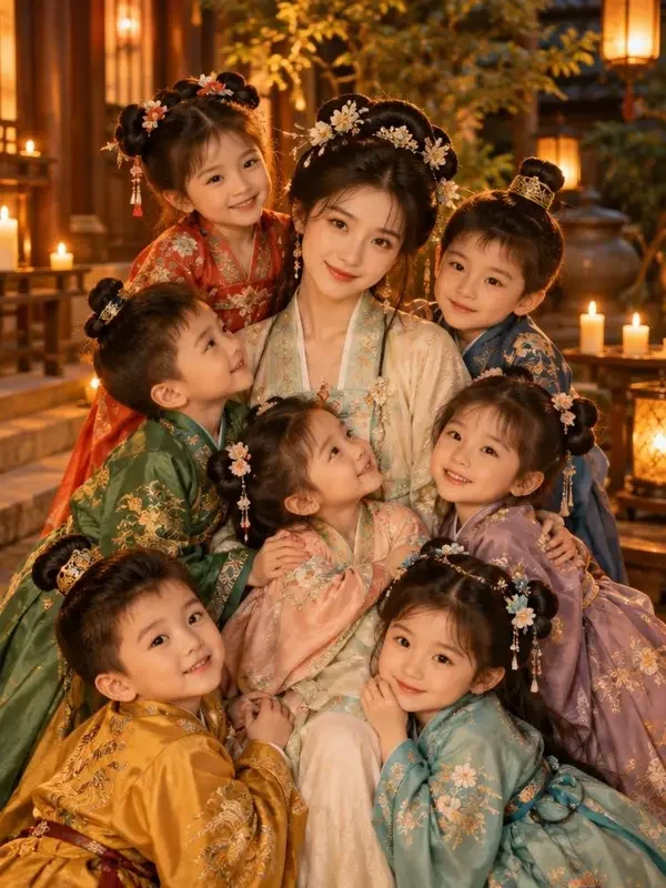 穿成恶毒后娘,七个反派争着喊娘封面